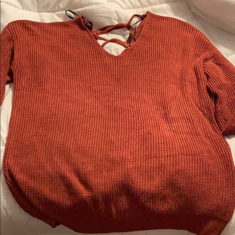 Burnt Orange Sweater